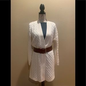 Long cardigan sweater